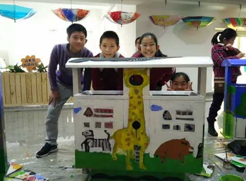 垃圾桶也可以這么藝術(shù)，你見過嗎？