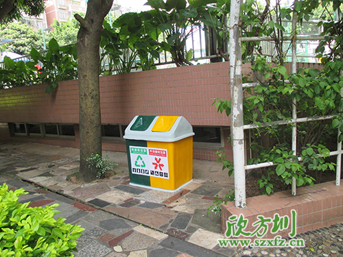 炎炎夏季，玻璃鋼垃圾桶為清遠(yuǎn)市街道帶來點點綠意