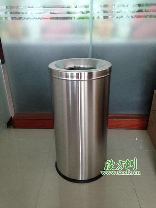  港式不銹鋼圓形垃圾桶哪里找，就找深圳欣方圳