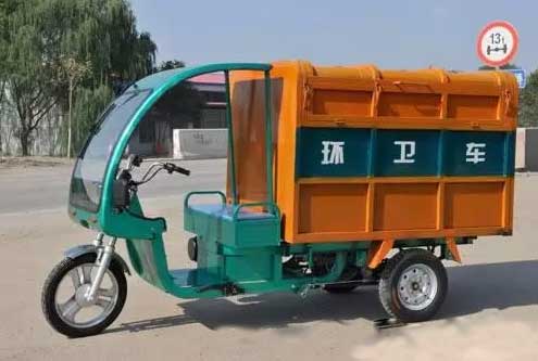 三亞街道上的垃圾箱將被取消，實施三輪電動車定時上門收集！