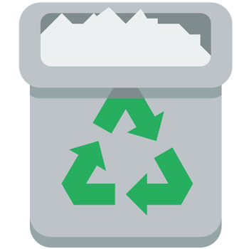 垃圾桶圖標及分類標識有哪些？